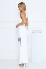 Dear Dahlia Maxi Dress White